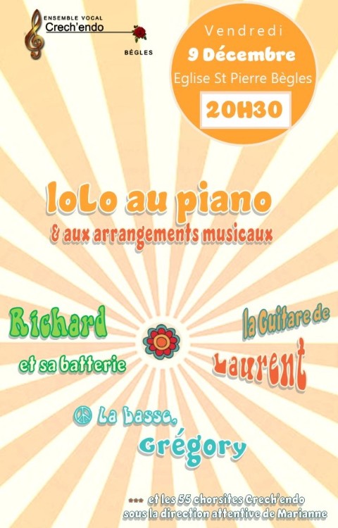 La fine équipe des musiciens&nbspDernière ligne droite pour notre concert du 8 décembre 