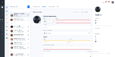 Gestion des membres