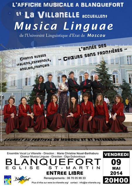 MUSICA LINGUAE&nbspde l'université linguistique de MOSCOU