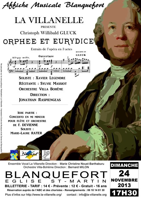 Opéra de Glück Extraits de Orphée et Eurydice Opéra de Glück Extraits de Orphée et Eurydice