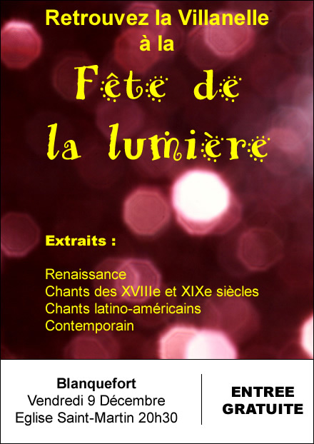 Fête de la lumière 