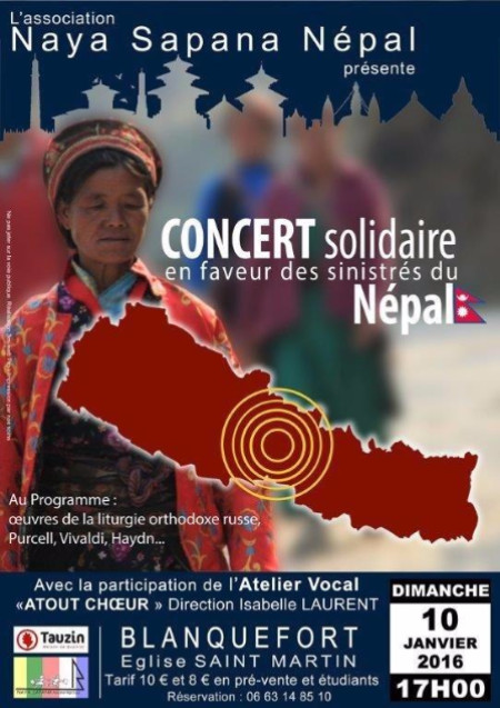 Concert Solidarité Népal