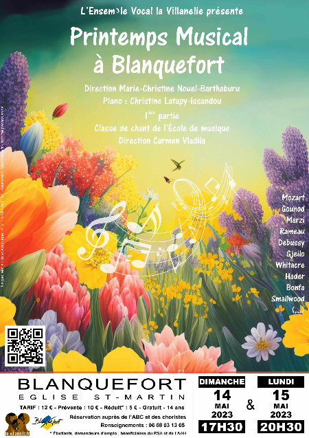Printemps musical à Blanquefort&nbspLa Villanelle en concert